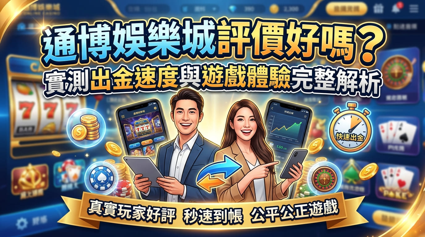 通博娛樂城評價好嗎？實測出金速度與遊戲體驗完整解析