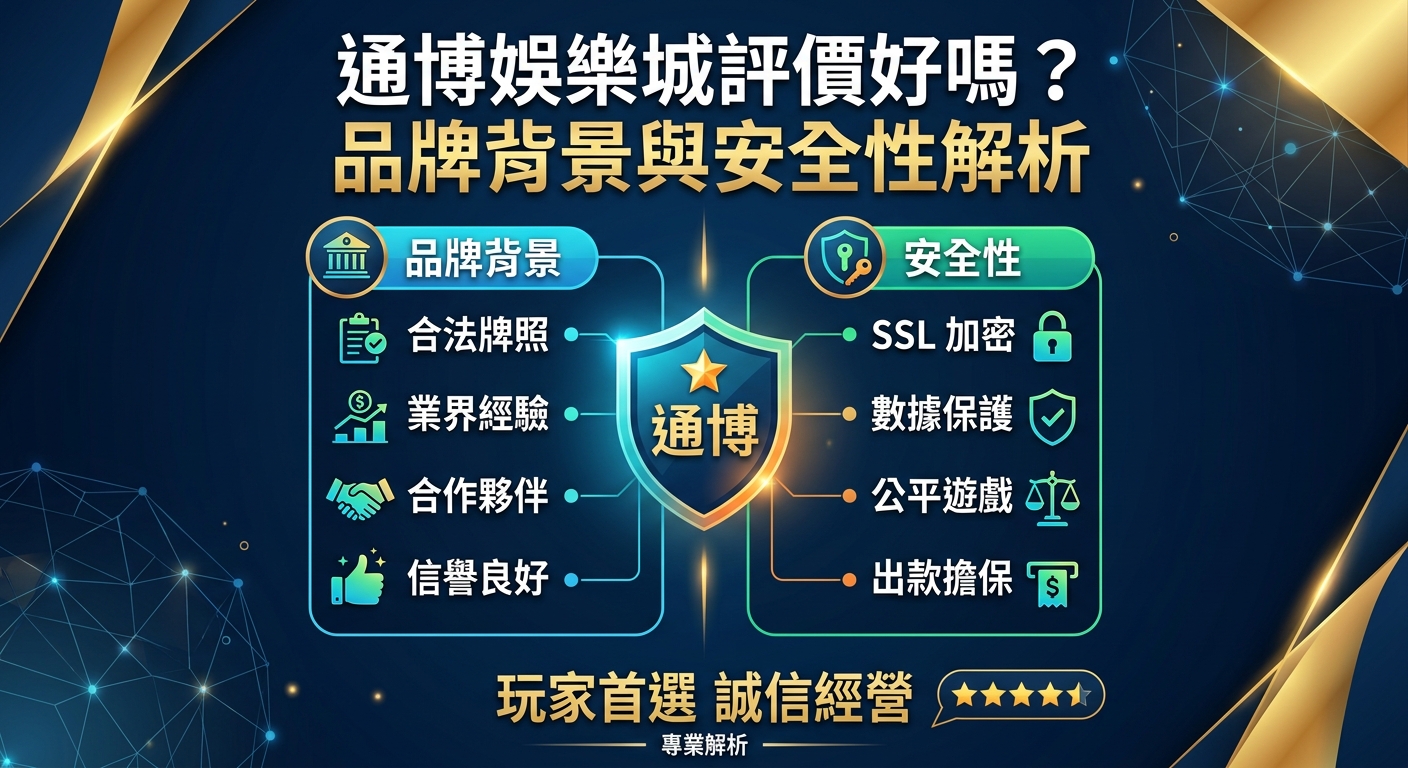 這張圖採用深藍與奢華金的科技風設計，背景搭配點陣光纖線條與閃耀微粒。 畫面中央呈現專業解析圖表，上方標示著明確的品牌背景與安全性分析主題。